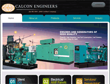 Tablet Screenshot of calconengineers.com